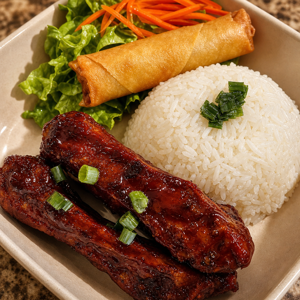 Rice Pork Ribs.