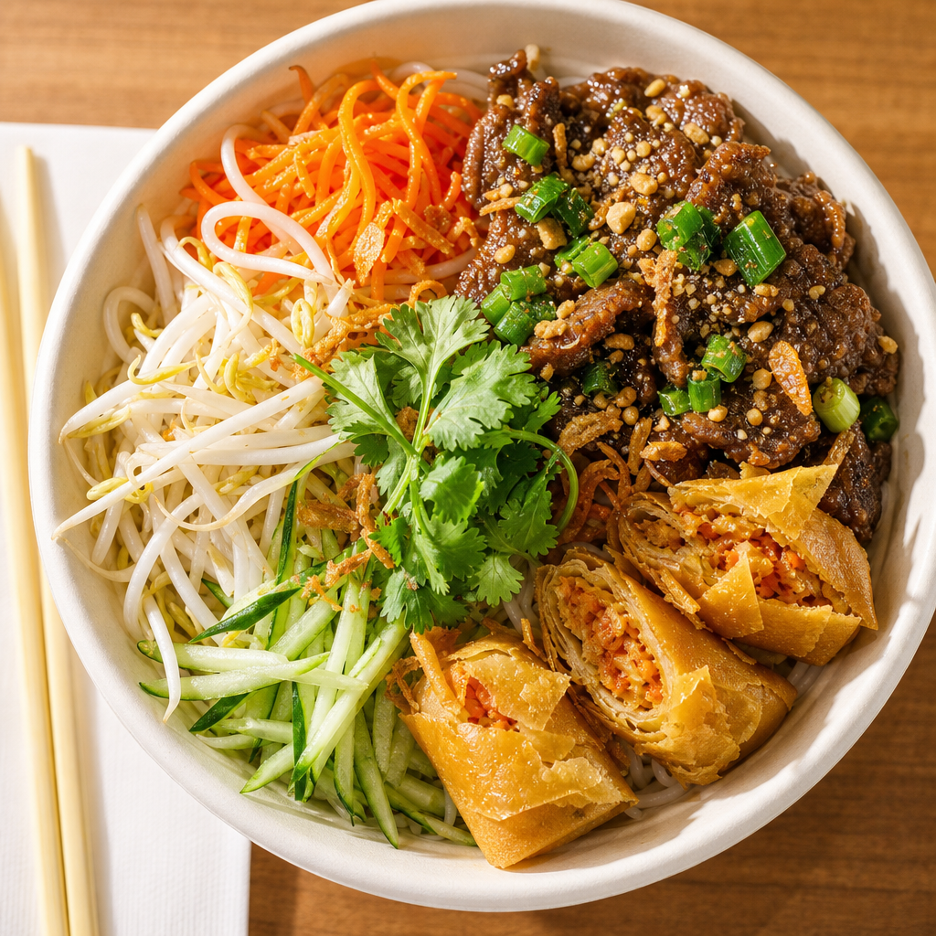 Vermicelli Grilled Pork.