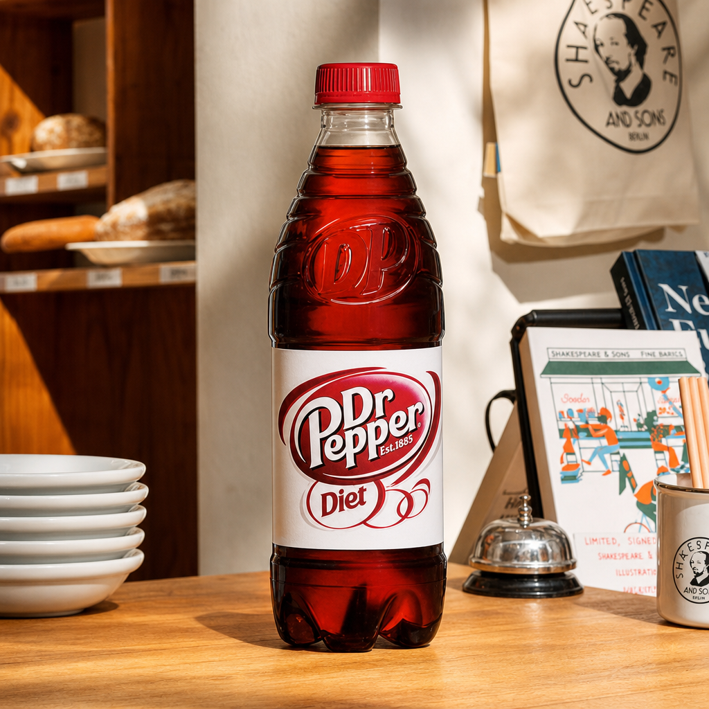 Diet Dr Pepper.