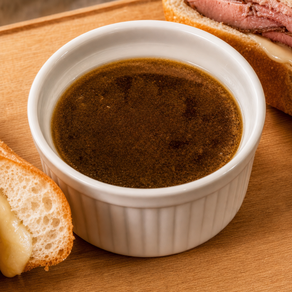 AU JUS.