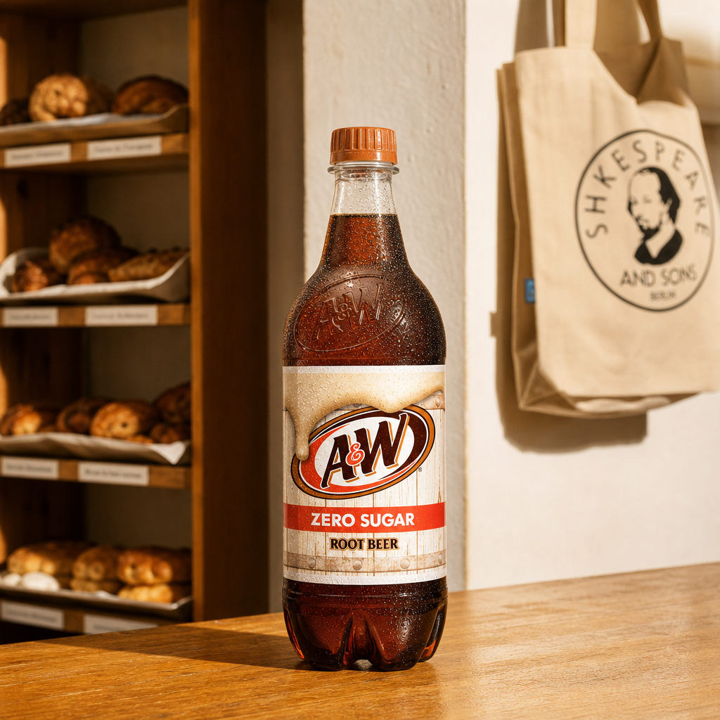 A&W Zero Root Beer.