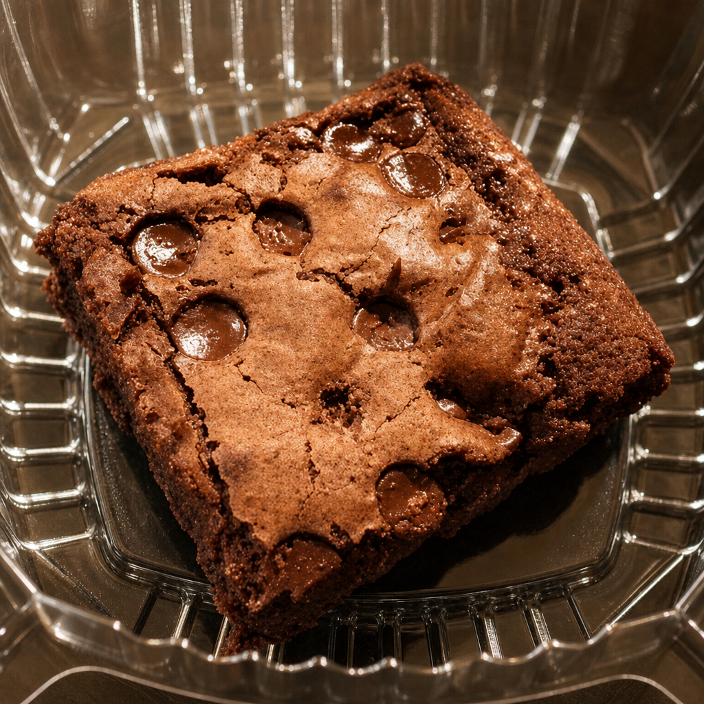 Chocolate Brownie.