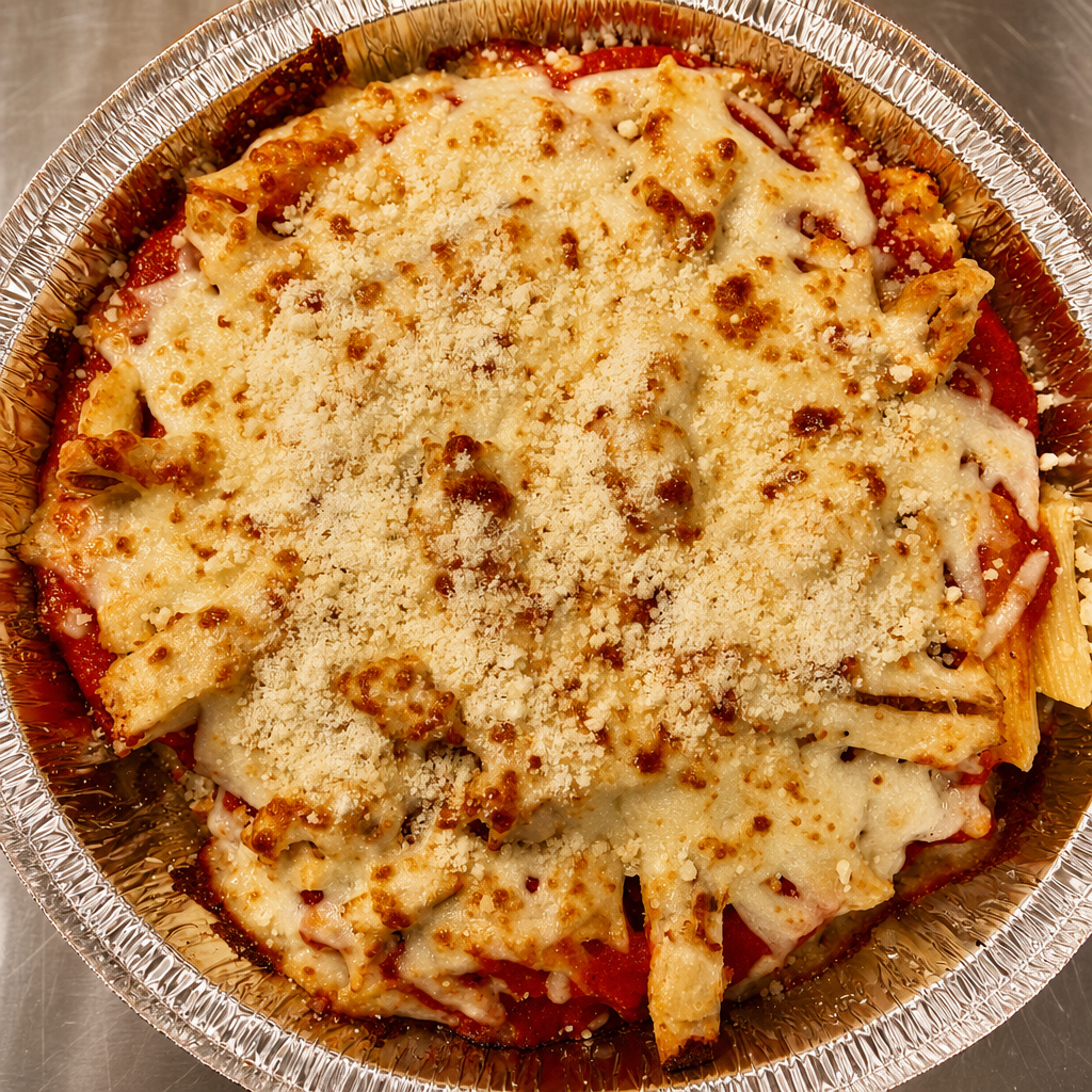 Chicken Parmesan Pasta.