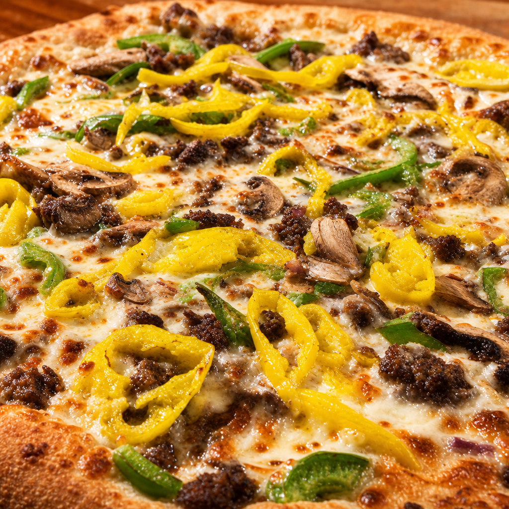Steak Philly Pizza.