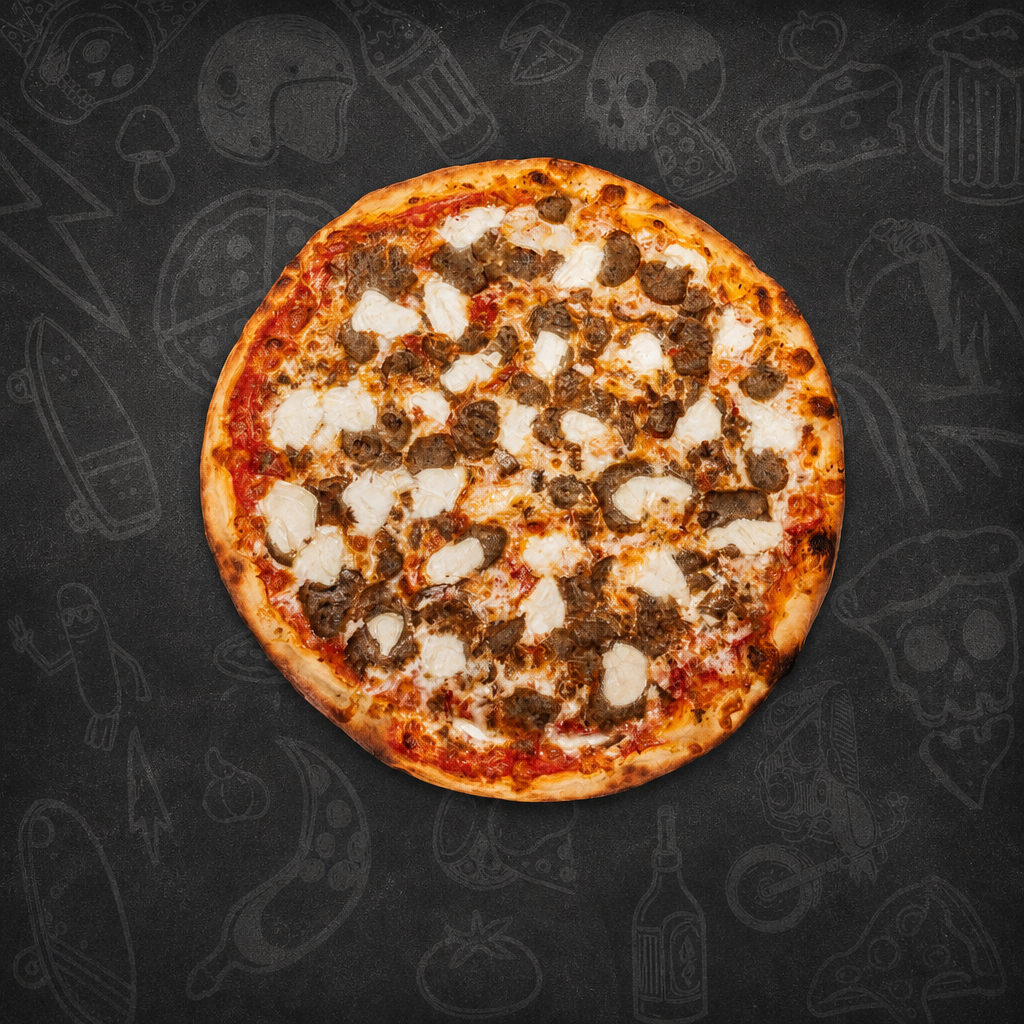 'Kick Butt' Meatball Whole Pie