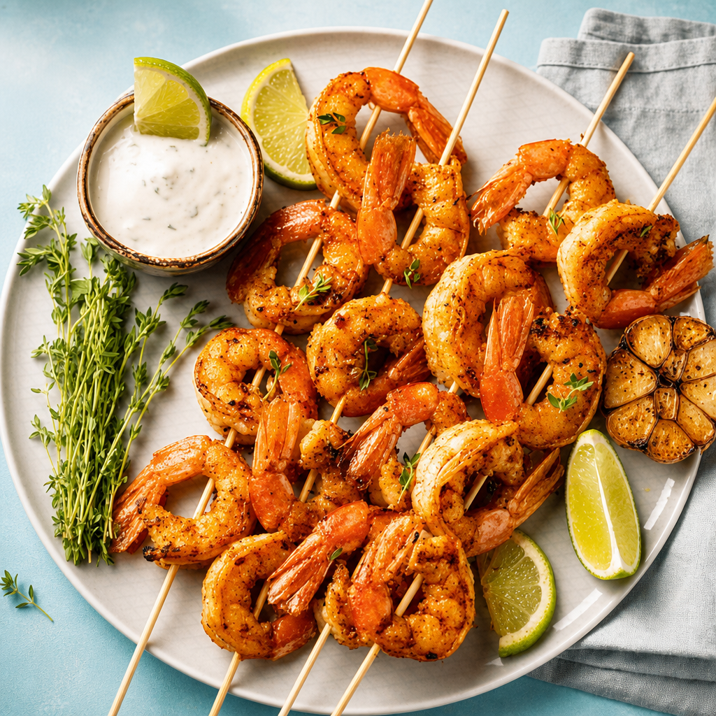 Louisiana Garlic Shrimp