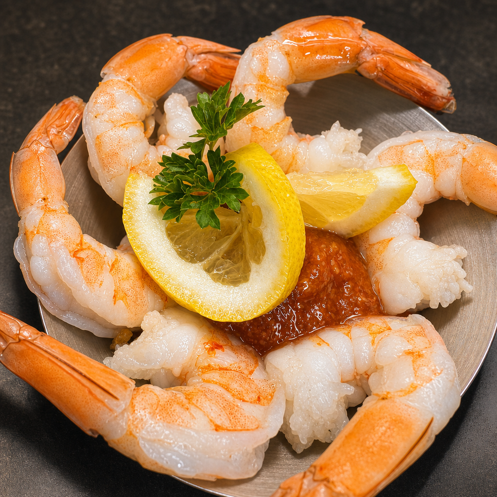Jumbo Shrimp Cocktail.