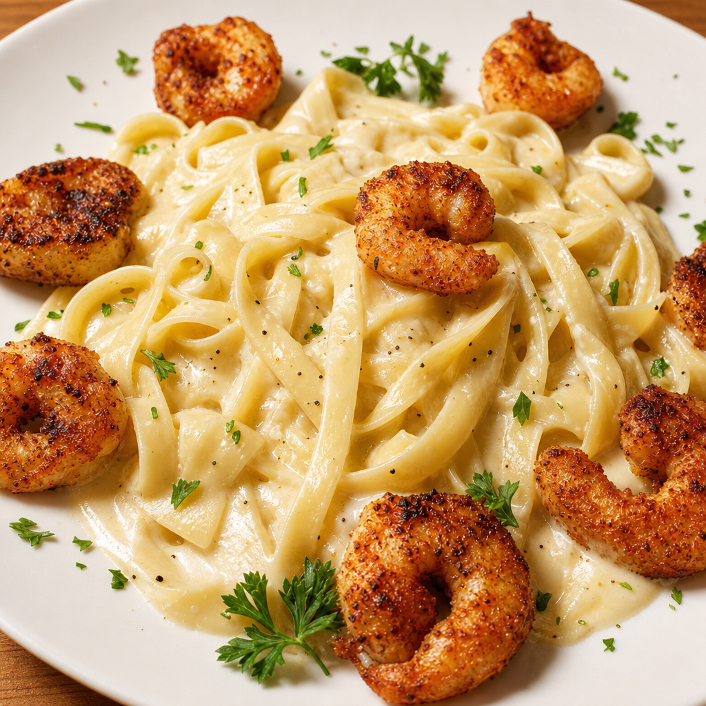 Fettuccine Alfredo - Lunch.