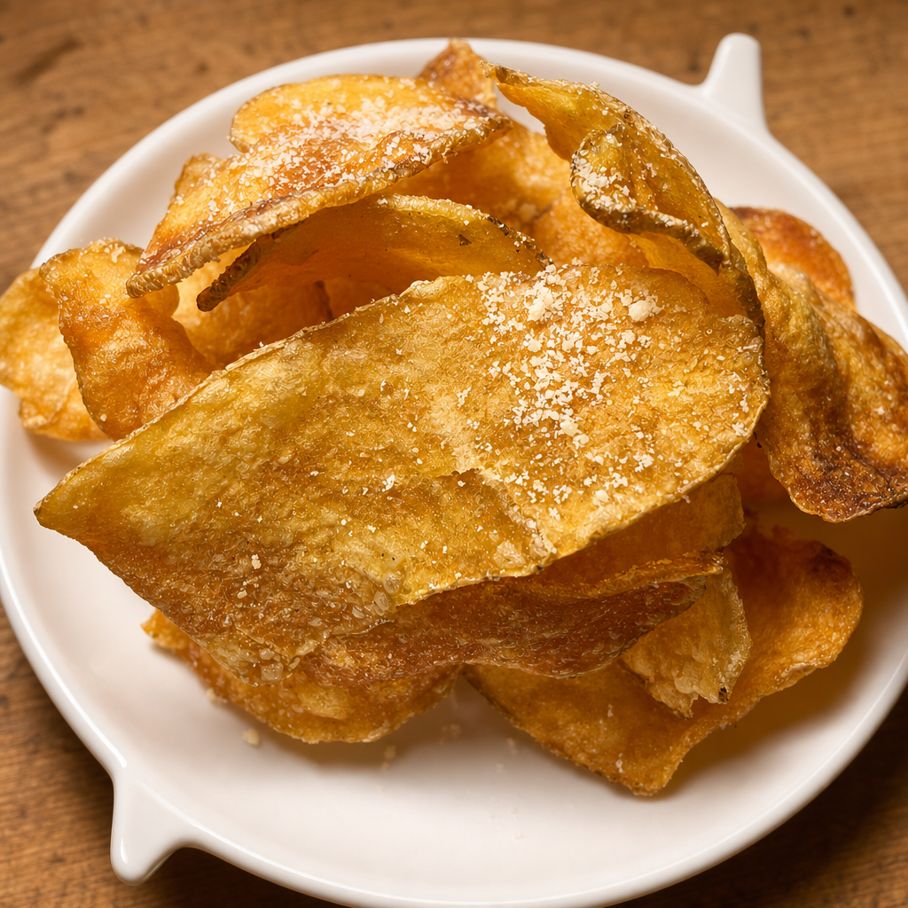 Parmesan Kettle Chips.