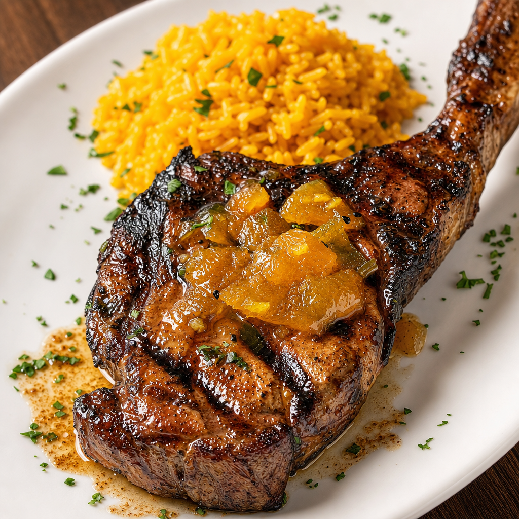 Berkshire Pork Chop.