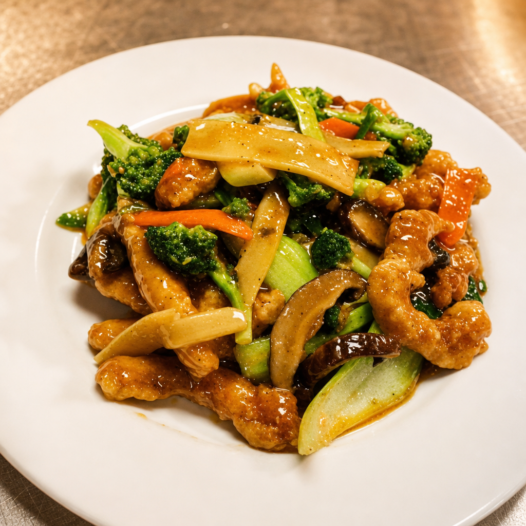 P3. Hot Pepper Pork.
