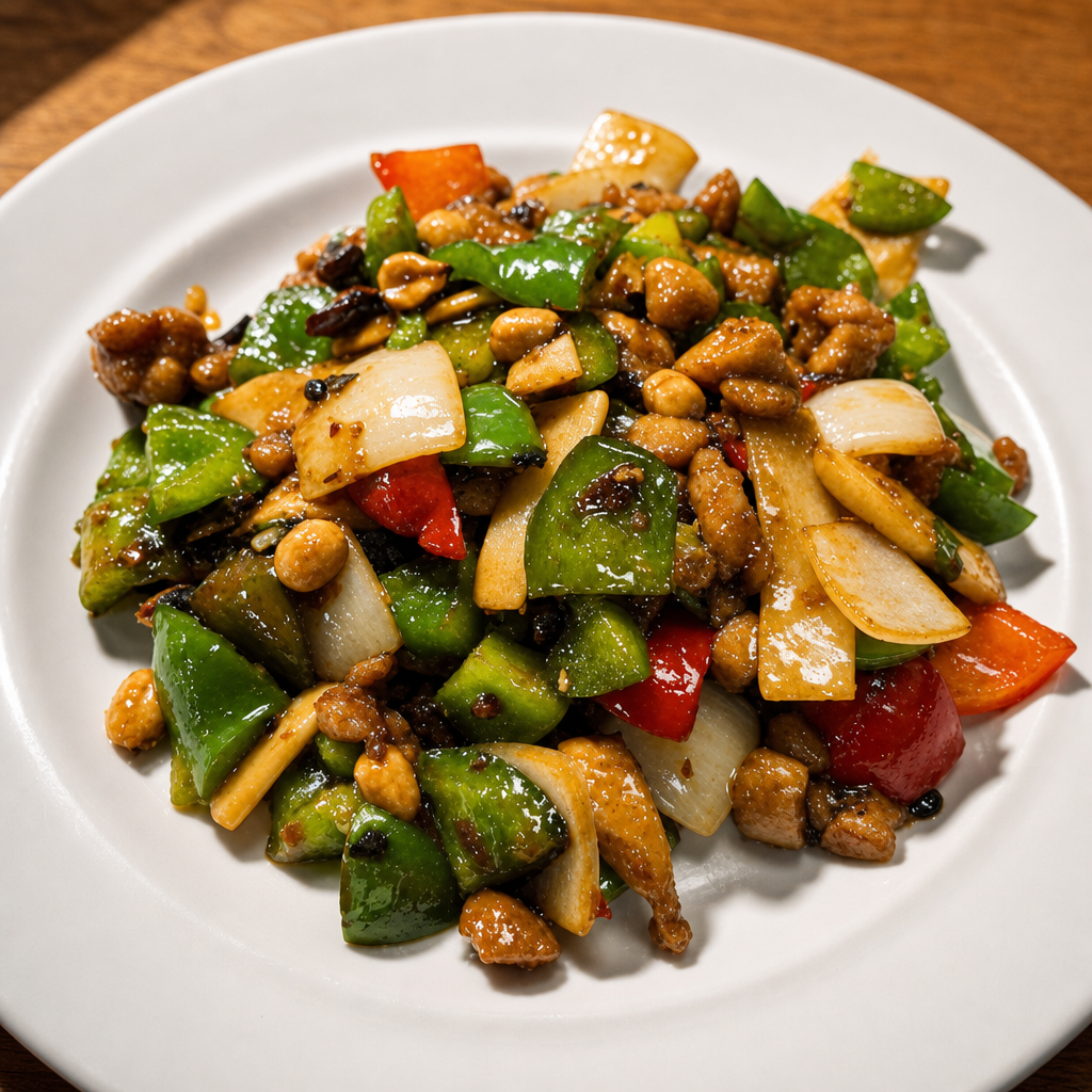 C15. Kung Pao Chicken with Peppercorn.