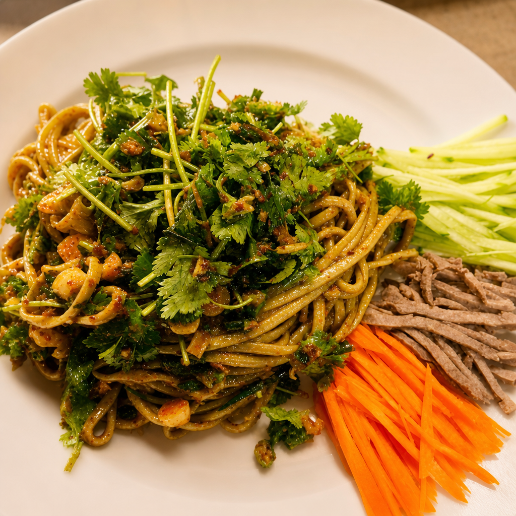 N15. Szechuan Cold Noodle W/ Chili Sauce.