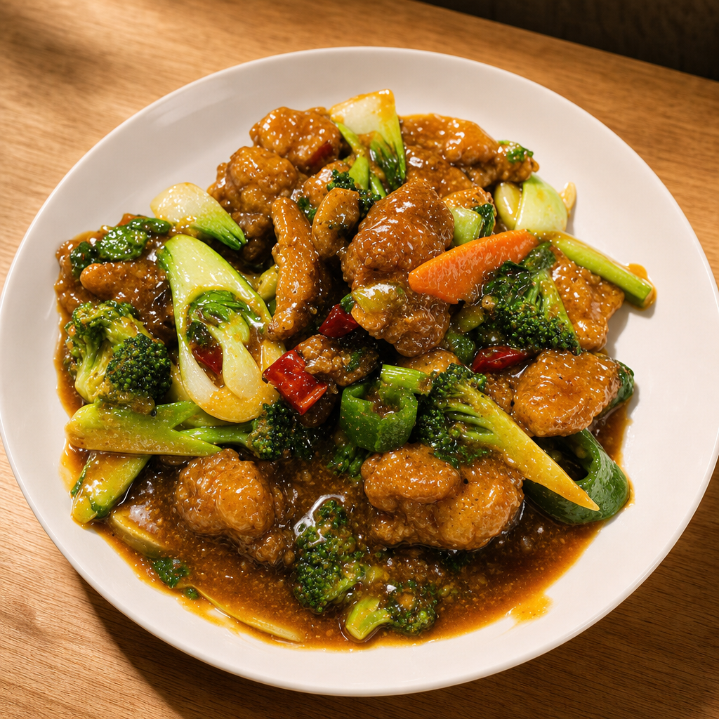 C3. Hot Pepper Chicken.