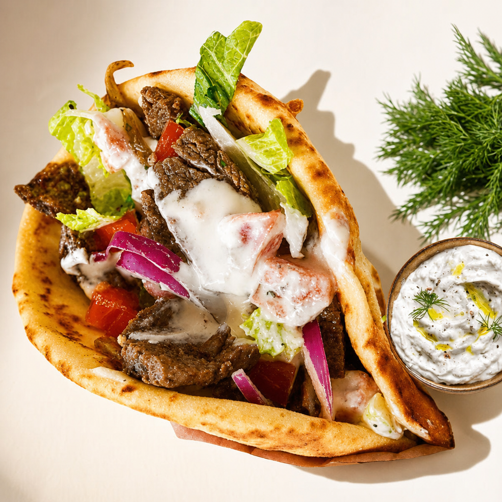 Gyro on Pita