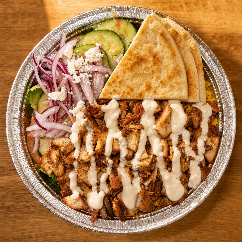 Gyro Over Rice