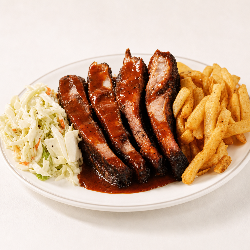  Rib Dinner-combo-fountain drink 