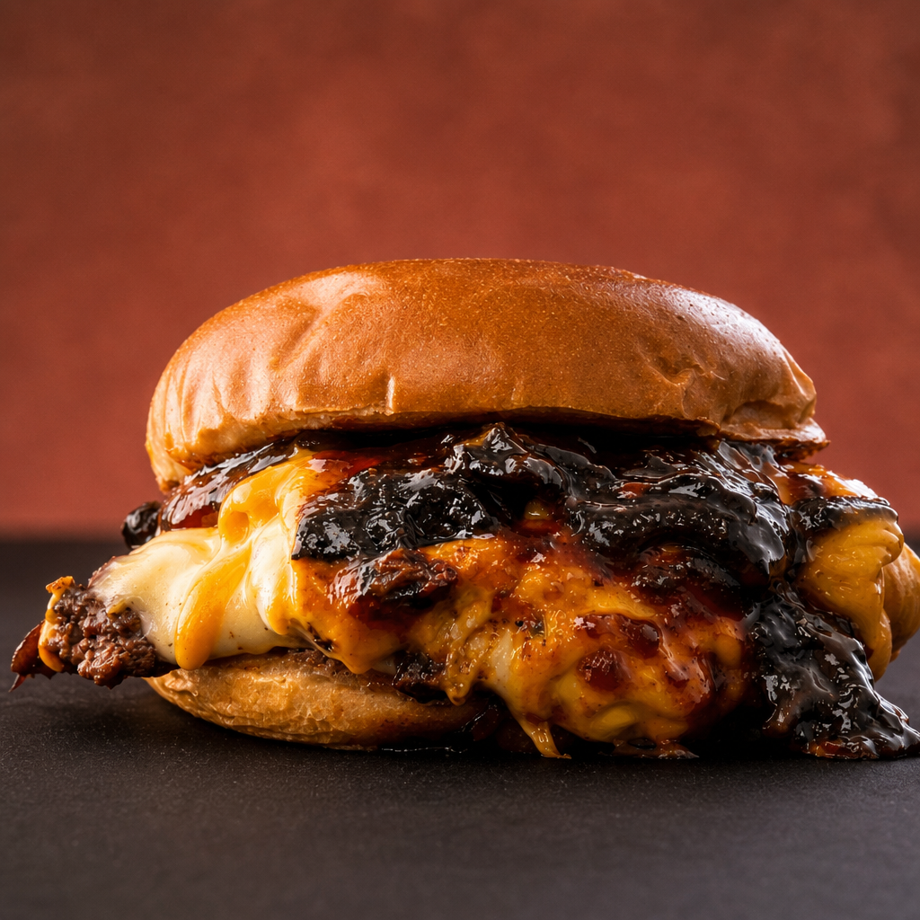 Bacon Jam Smash Burger