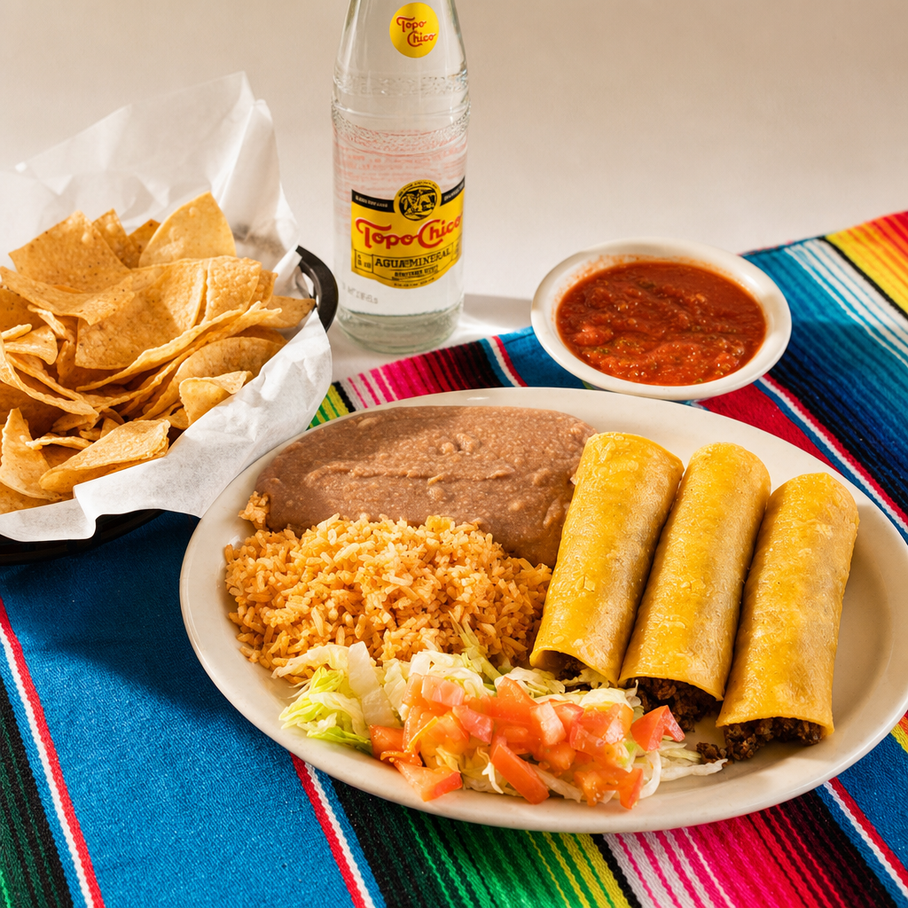 Crispy or Soft Tacos (2) Plate