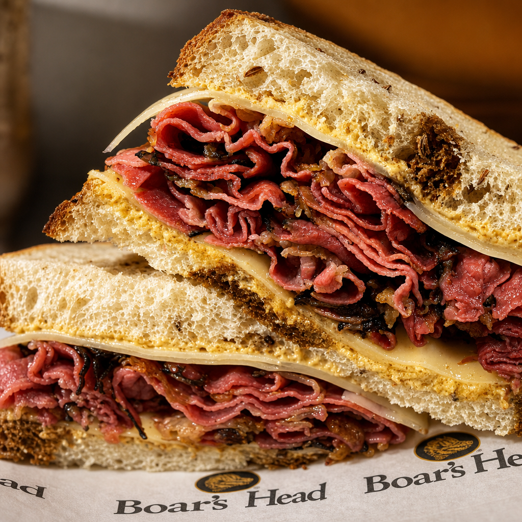 Hot Pastrami Sandwich.
