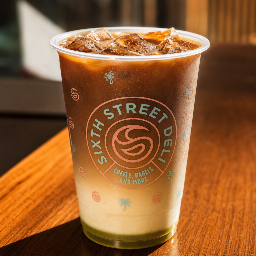 Layered Matcha Espresso.
