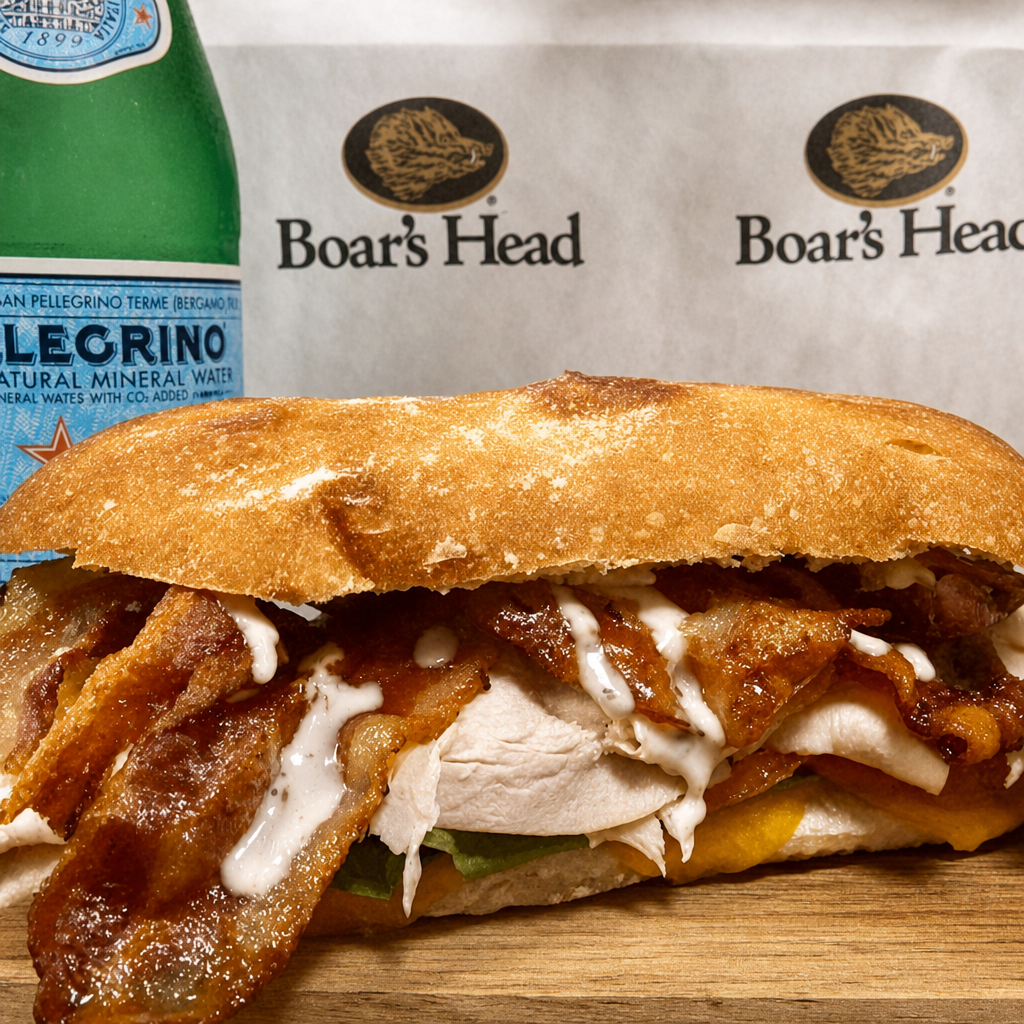 Deli Bird Sandwich.