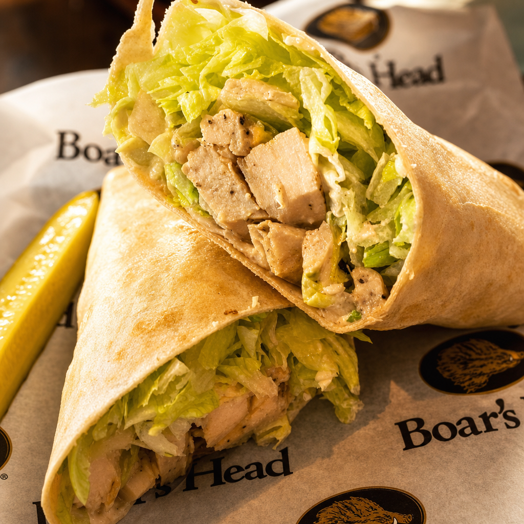 Chicken Caesar Wrap.