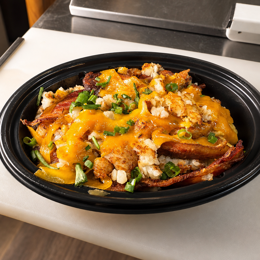 Breakfast bowl.