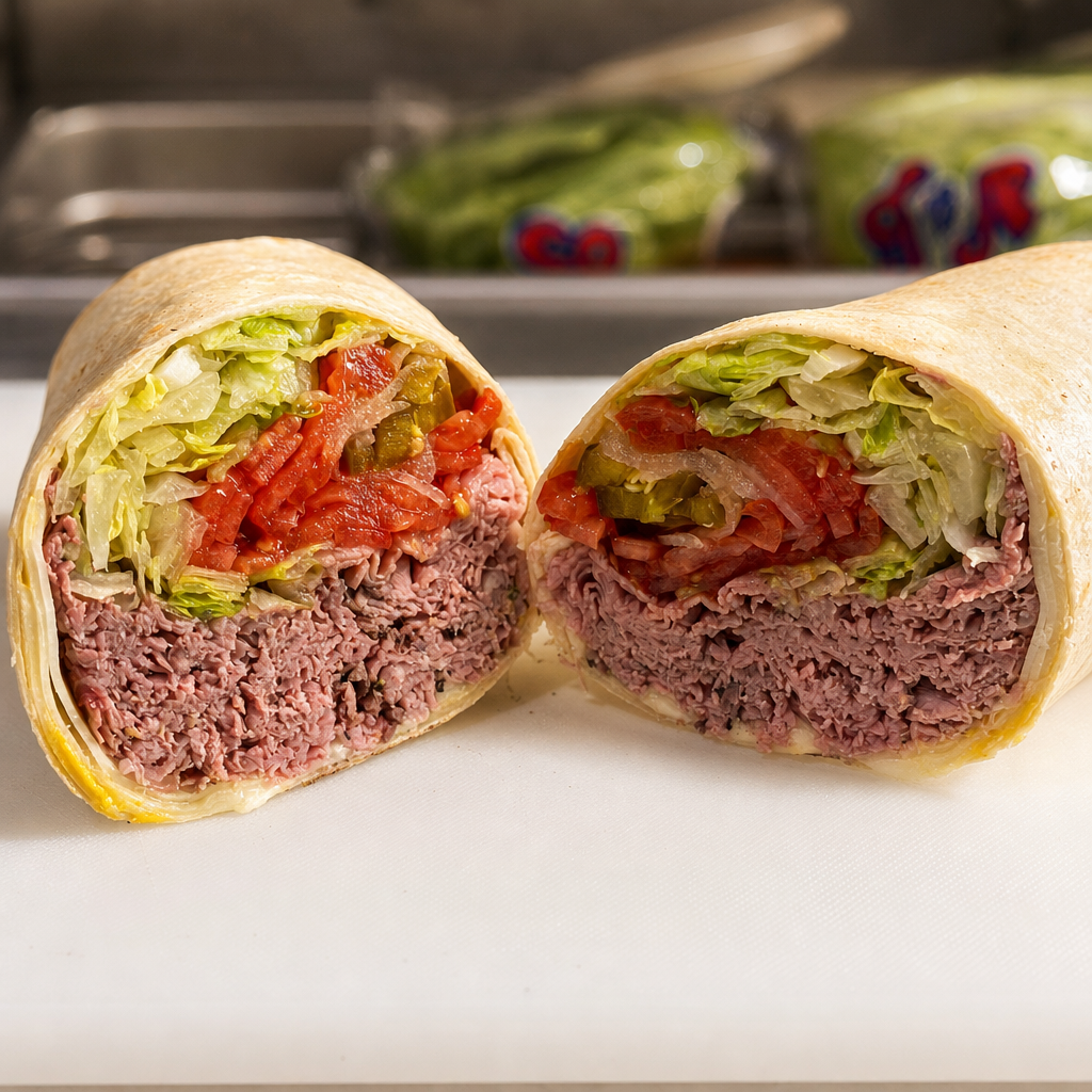 Roast Beef Wrap.