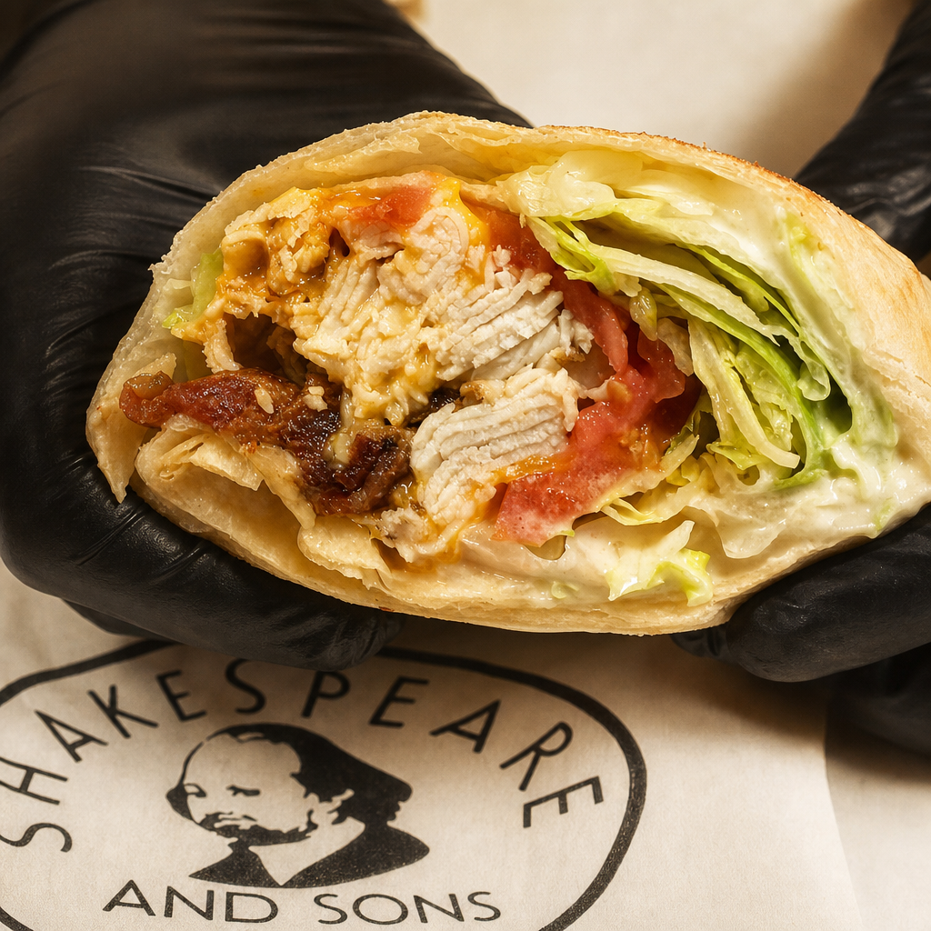 Chicken Bacon Ranch Wrap.