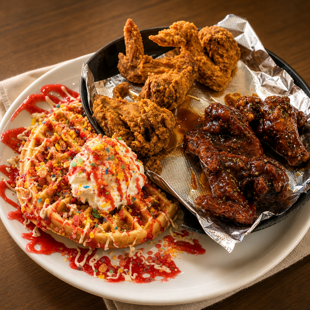 CHICKEN & WAFFLE