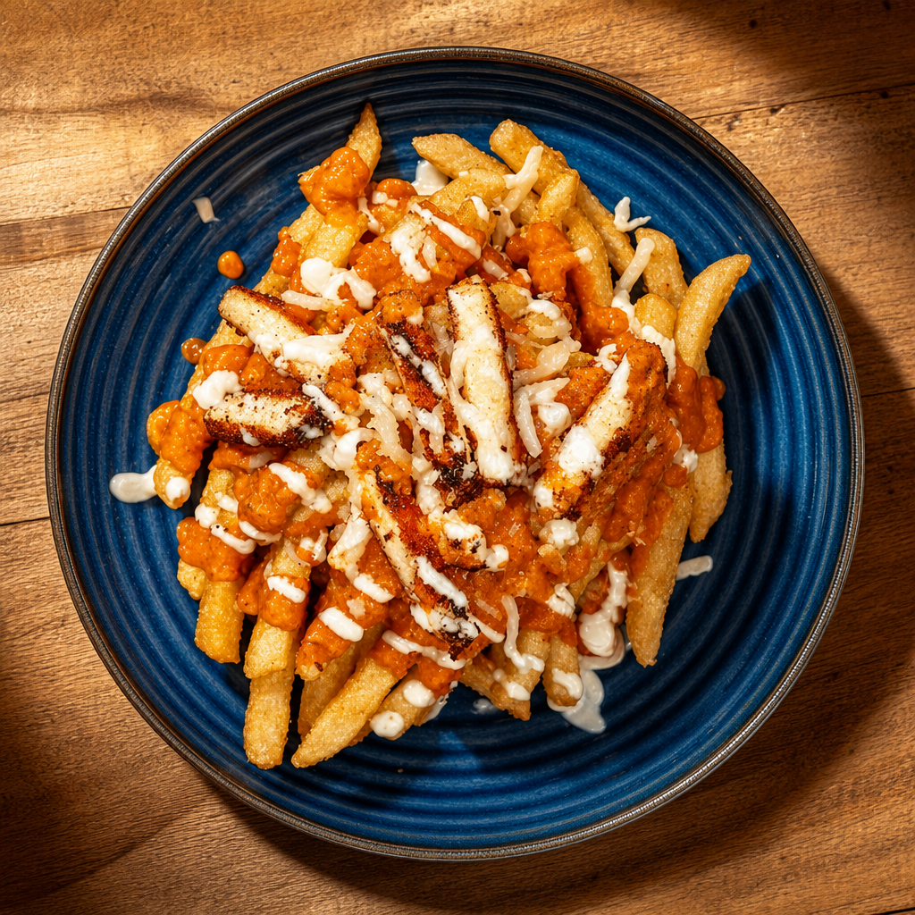 Chicken Tikka Poutine.
