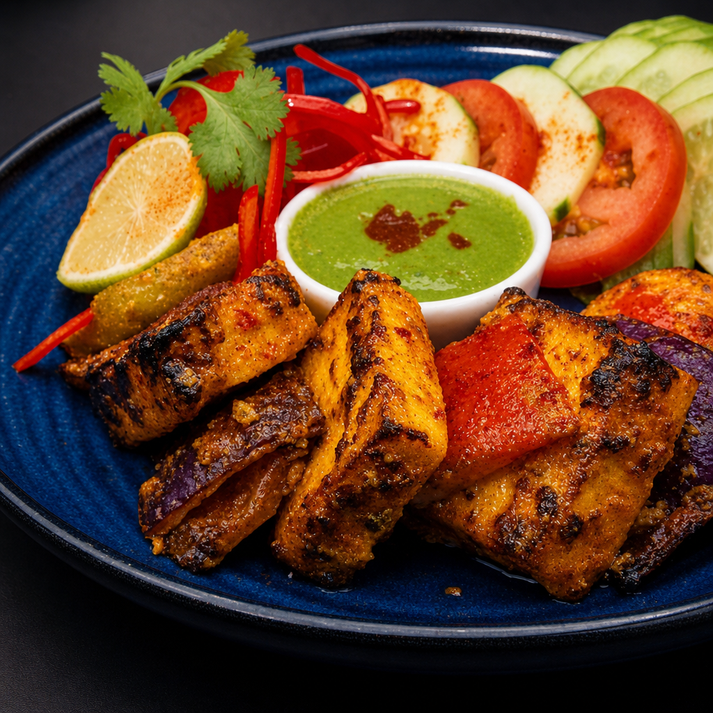 The Paneer Tikka.