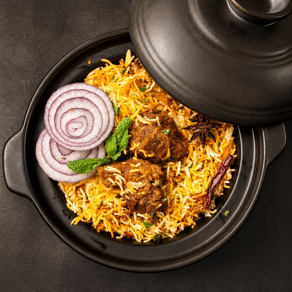 Lamb Biryani.
