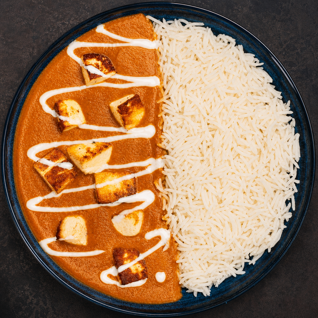 Butter Paneer Masala.