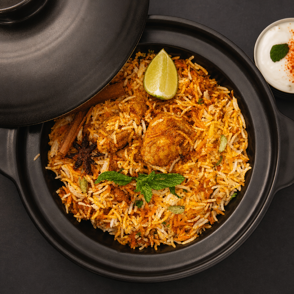 Chicken Biryani.