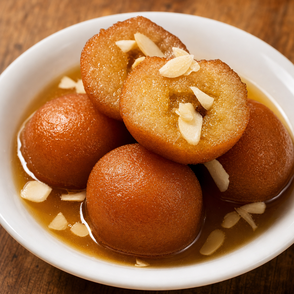 Gulab Jamun.