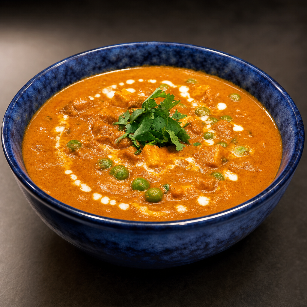 Mattar Paneer.