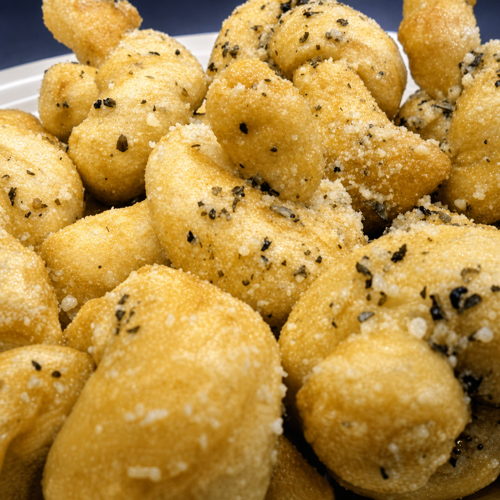 Garlic Puffs.