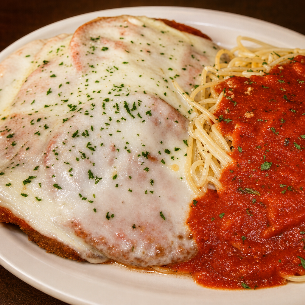 Eggplant Parm.