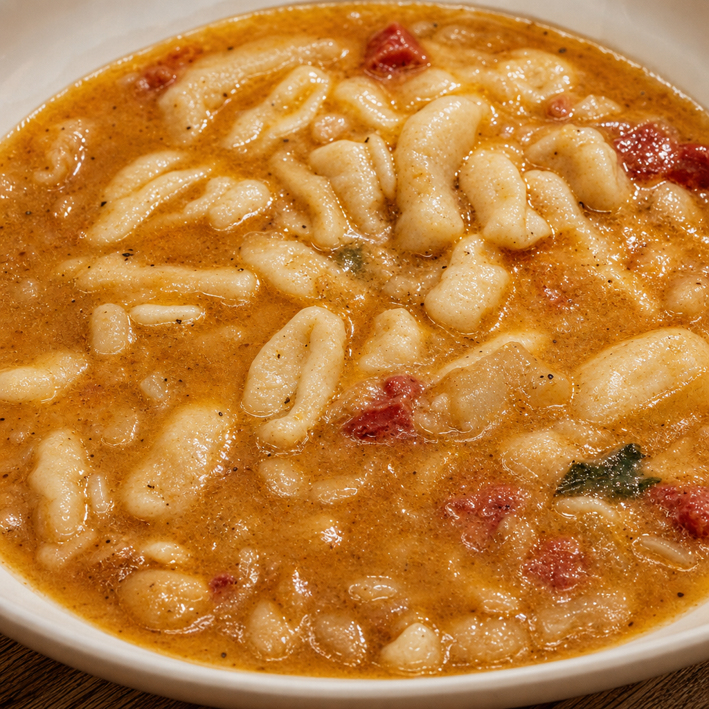 Pasta E'fagioli.