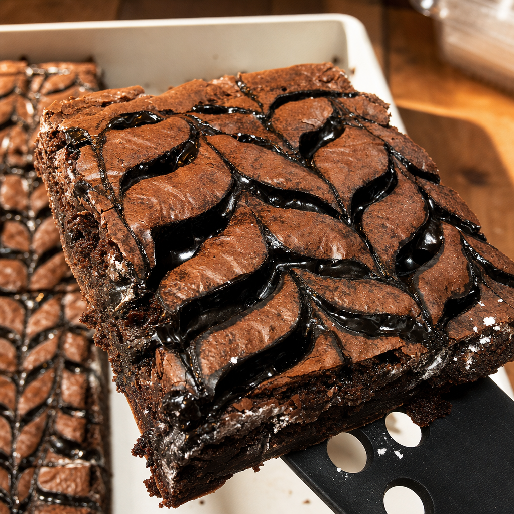 Fudge Striped Brownie.