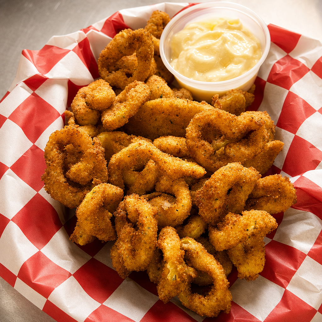 Fried Banana Peppers.