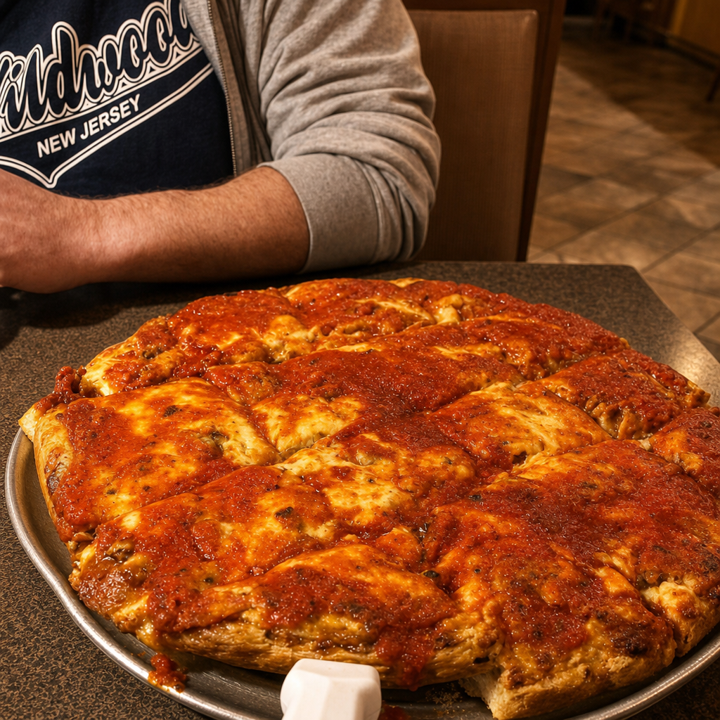 The Pile Driver Pizza.
