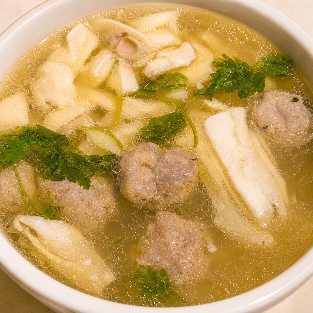 Italian Wedding Soup.