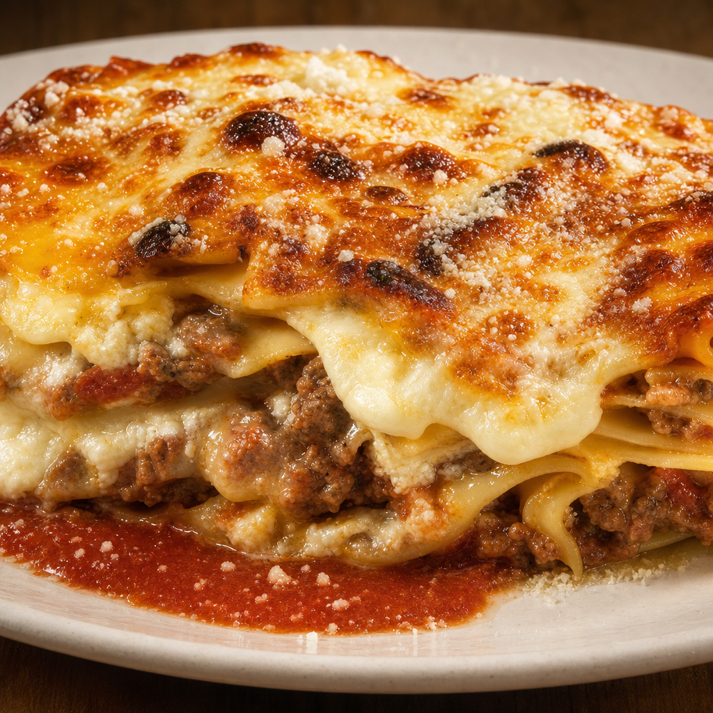 Baked Lasagna.