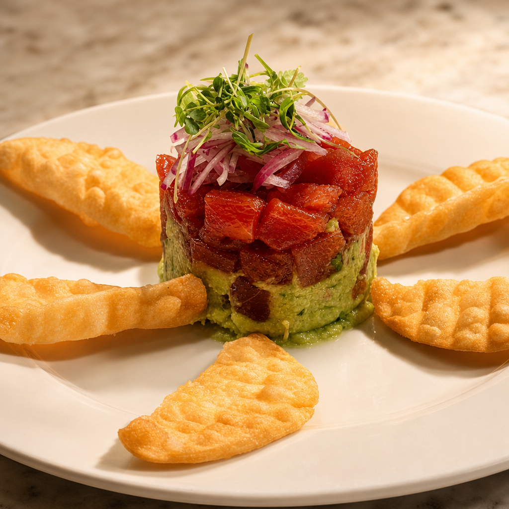 Tuna Poke (RAW) Tower.