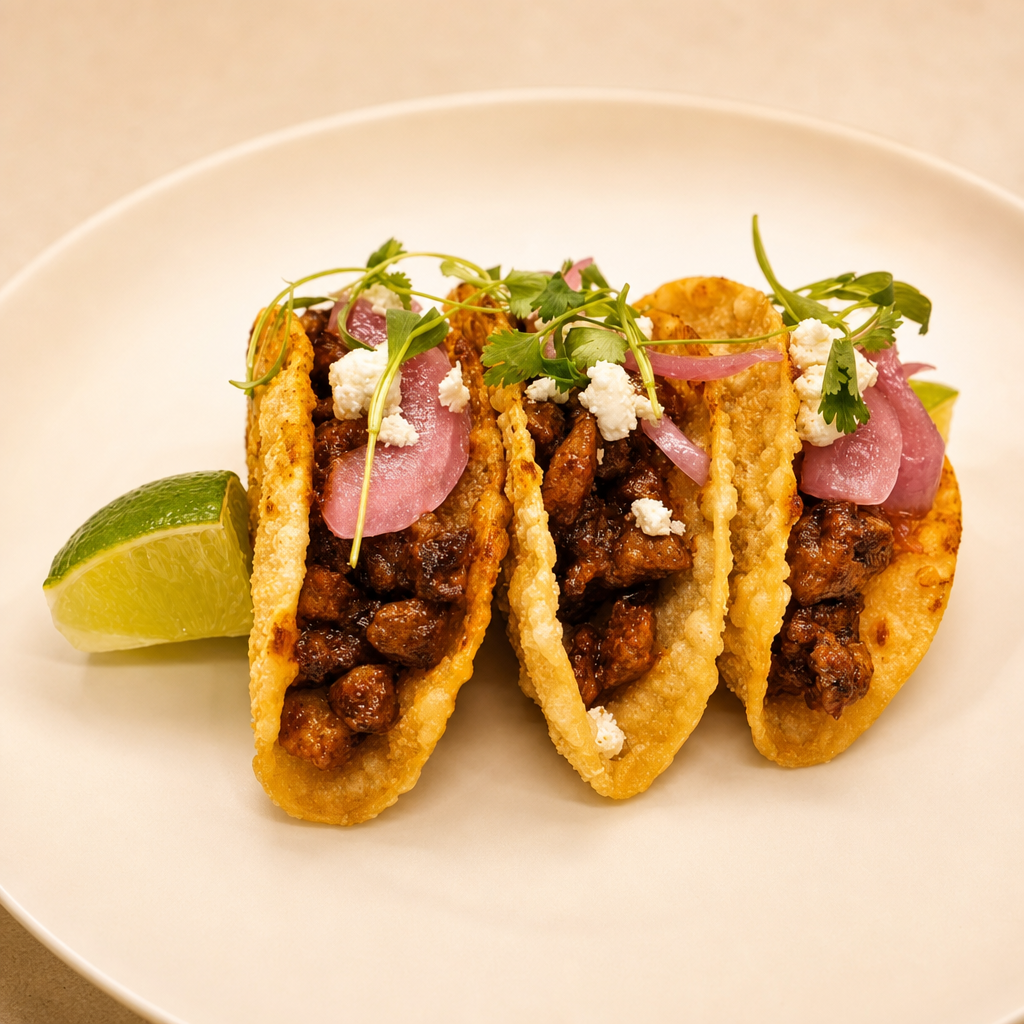 Steak Tacos.