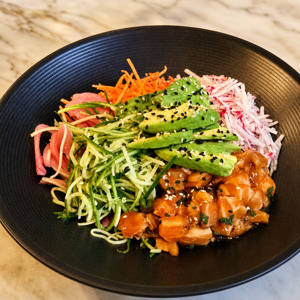 Salmon Poke.