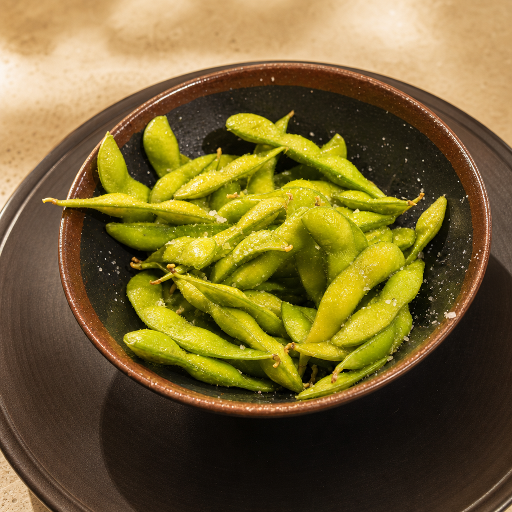Truffle Edamame.